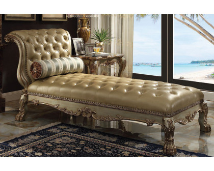 ACME™ Dresden Chaise - Gold Patina