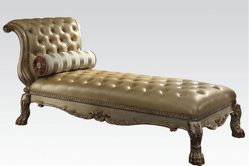 ACME™ Dresden Chaise - Gold Patina