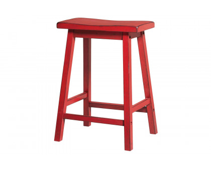 ACME - Gaucho Counter Height Stool Set of 2