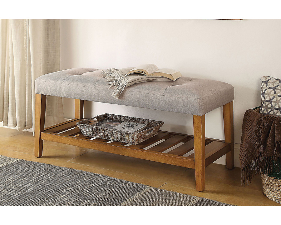 ACME Charla Bench - Light Gray