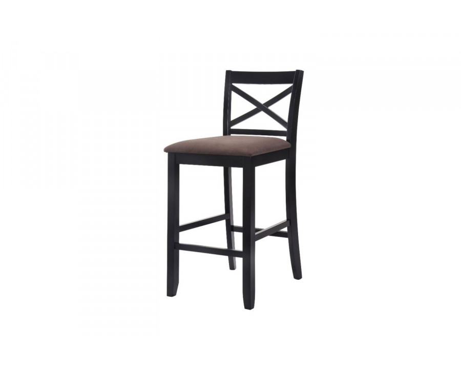 ACME Tobie Bar Stool (Set-2) - Black