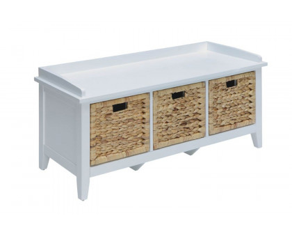 ACME - Flavius Bench with Storage