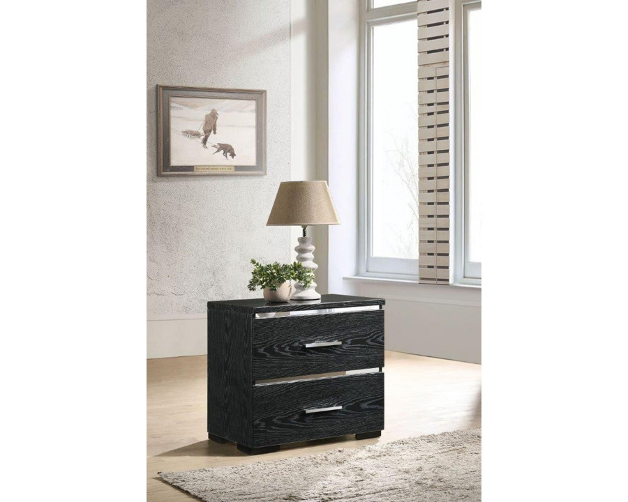 ACME - Laleh Accent Table in Black High Gloss