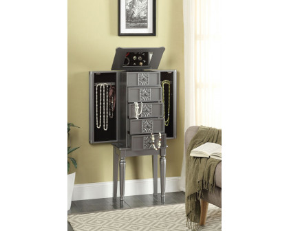 ACME Tammy Jewelry Armoire - Silver