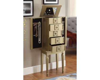 ACME Tammy Jewelry Armoire - Gold