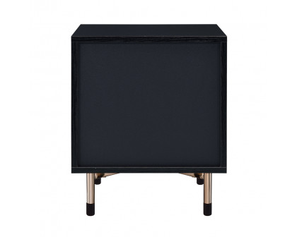 ACME - Arbyrd Accent Table in Black/Champagne