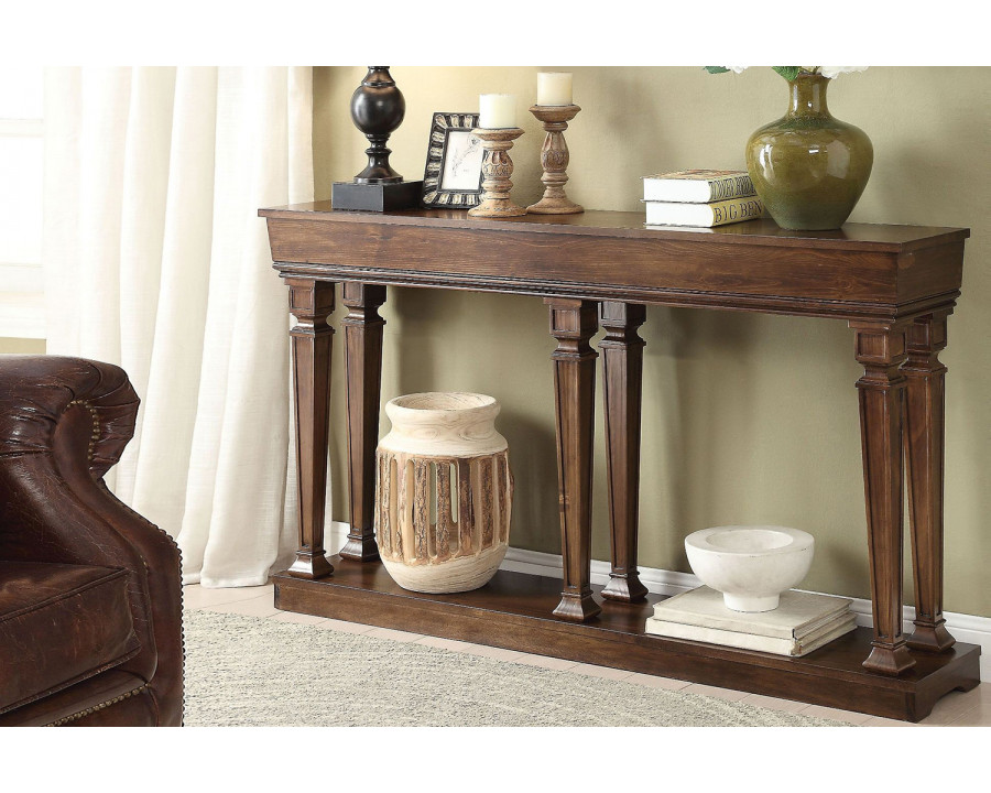 ACME - Garrison Oak Console Table