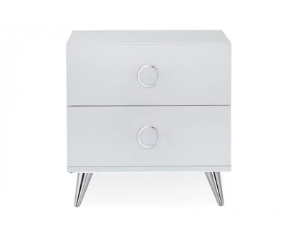 ACME Elms Accent Table - White