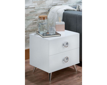 ACME Elms Accent Table - White