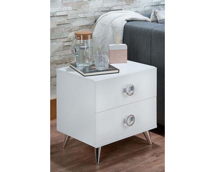 ACME Elms Accent Table - White