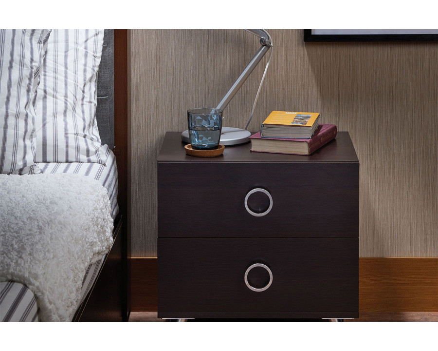 ACME Elms Nightstand - Espresso