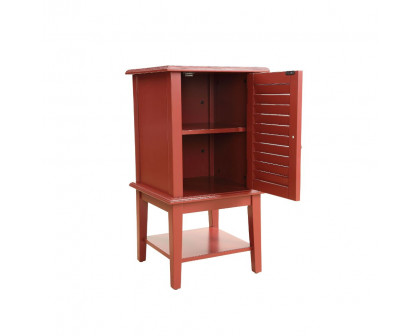 ACME - Hilda II Accent Table in Red