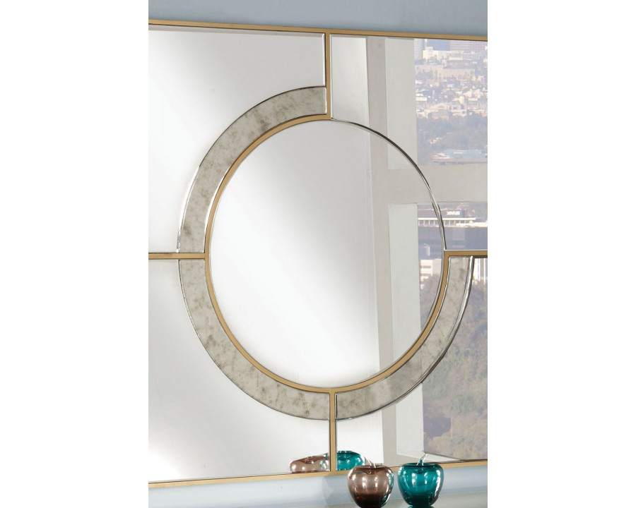 ACME - Nasa Accent Mirror in Mother of Pearl