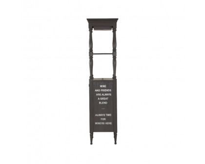 ACME Anthony Wine Cabinet - Antique Gray