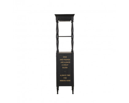 ACME Anthony Wine Cabinet - Black