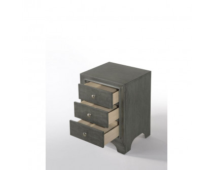 ACME - Blaise Accent Table in Gray Oak