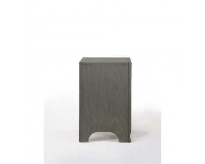 ACME - Blaise Accent Table in Gray Oak