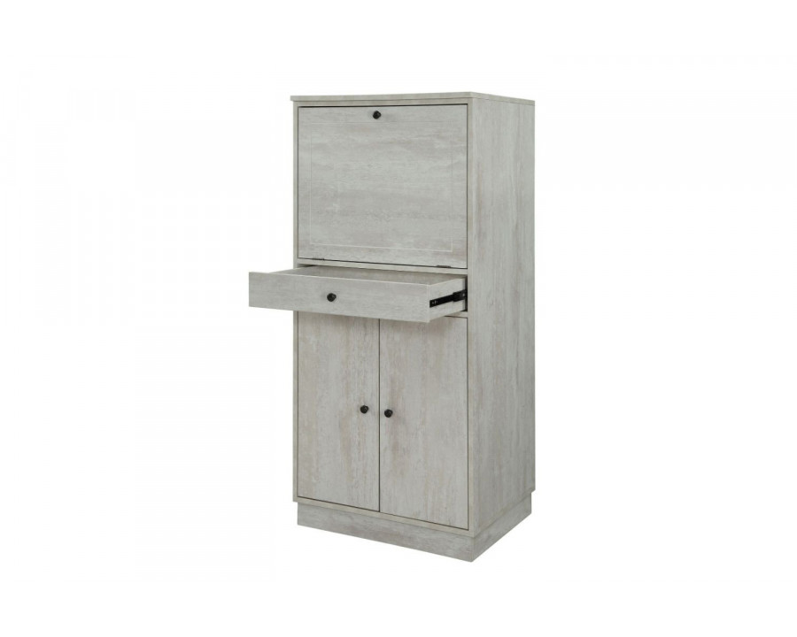 ACME - Wiesta Wine Cabinet in Antique White