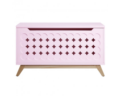 ACME - Doll Cottage Youth Chest in Pink/Natural