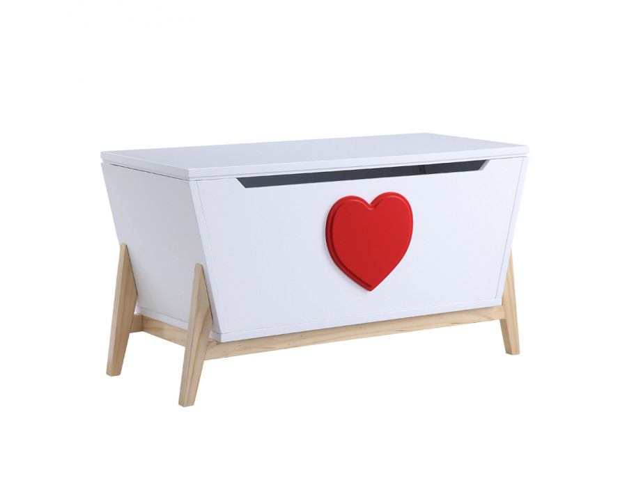 ACME - Padma Youth Chest in White/Red