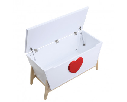 ACME - Padma Youth Chest in White/Red