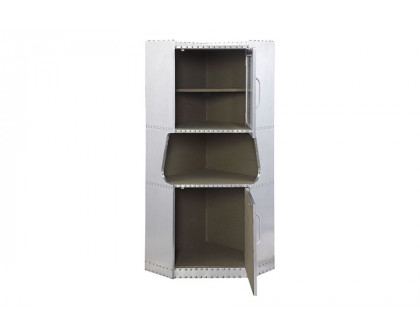 ACME - Brancaster Cabinet in Aluminum (97710)