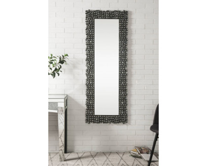 ACME - Kachina Accent Mirror in Mirrored/Faux Gems (97722)