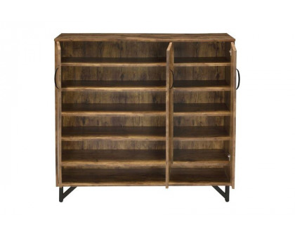 ACME - Nimeda Shoe Cabinet in Salvage Oak