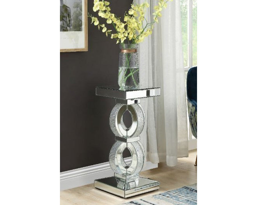 ACME - Ornat Accent Table in Faux Square Diamonds (97937)