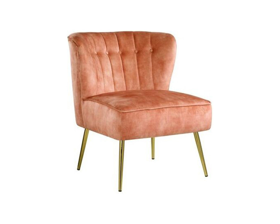 ACME - Sambell Accent Chair in Burnt Orange