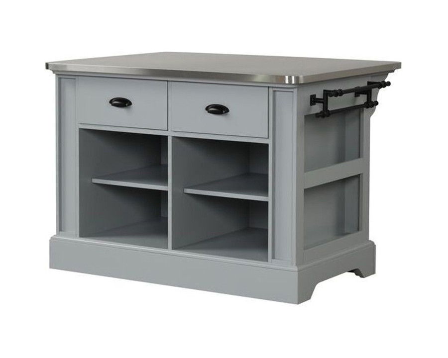 ACME - Urrur Kitchen Island in Gray