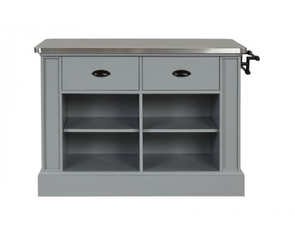 ACME - Urrur Kitchen Island in Gray