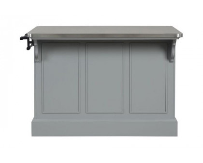 ACME - Urrur Kitchen Island in Gray