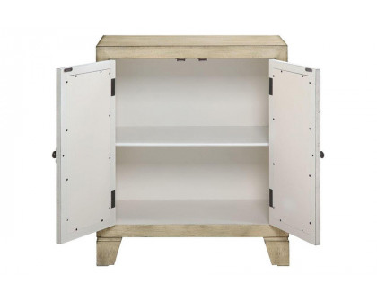 ACME - Nalani Console Cabinet in Antique White