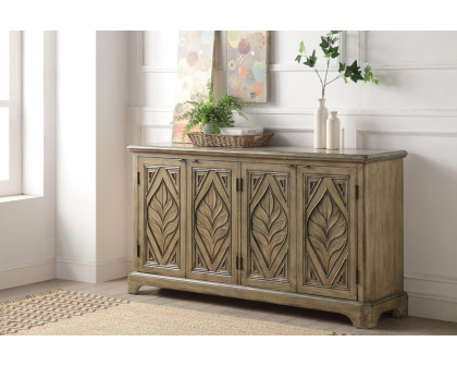 ACME - Orana Console Cabinet in Oak