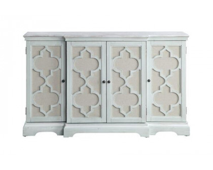 ACME - Adelle Console Cabinet in Light Teal