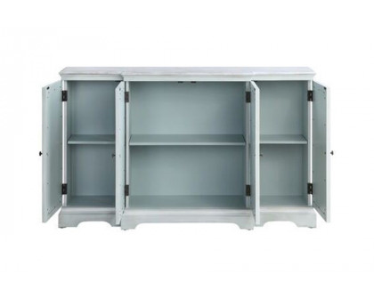 ACME - Adelle Console Cabinet in Light Teal