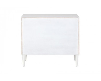 ACME - Dubni Accent Table in White/Black