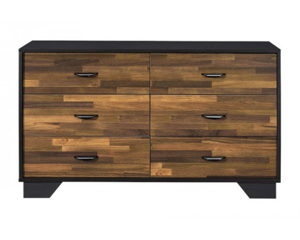 ACME - Eos Dresser in Walnut/Black