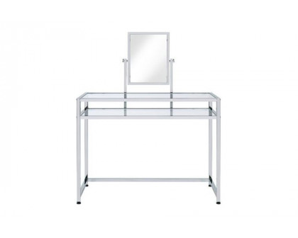 ACME - Coleen Vanity Set in Chrome