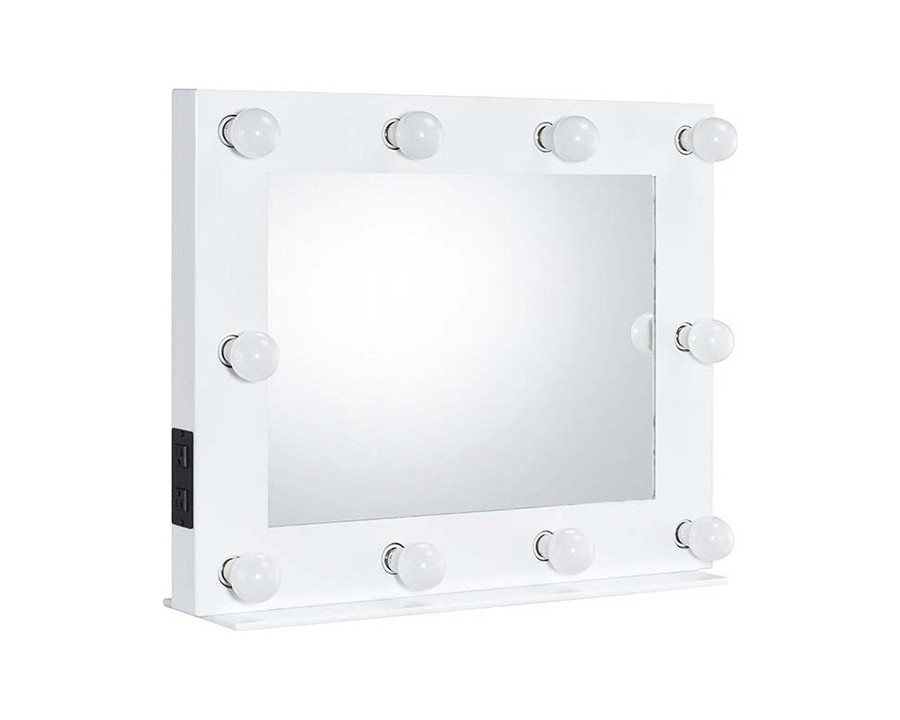 ACME - Avery Accent Mirror in White