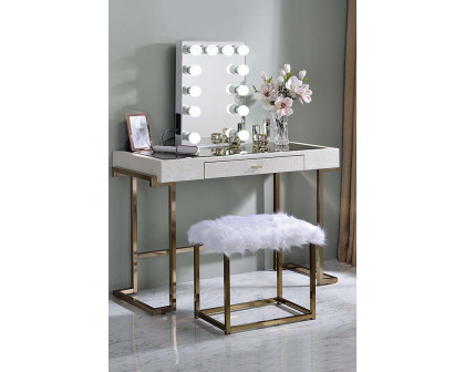 ACME - Asa Accent Mirror in White