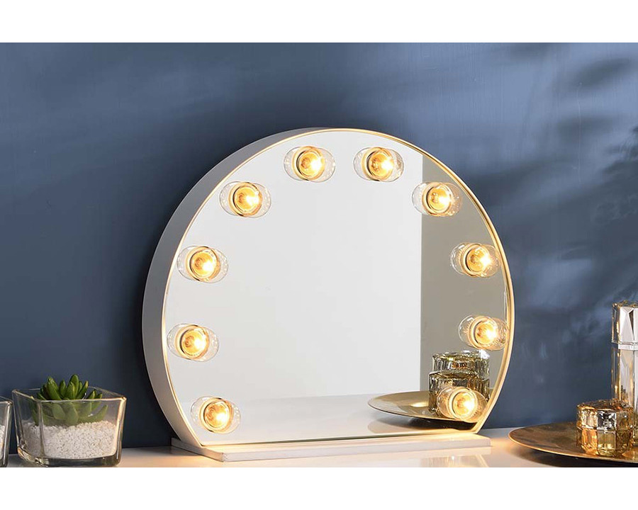 ACME - Alma Accent Mirror in White