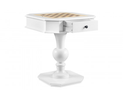 ACME Galini Game Table - White Finish