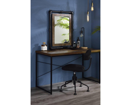 ACME - Bob Console Table  (Same 92396) in Weathered Oak/Black