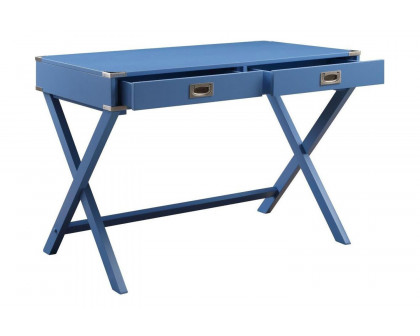 ACME Amenia Console Table - Blue Finish