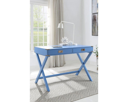 ACME Amenia Console Table - Blue Finish