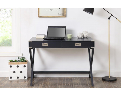 ACME Amenia Console Table - Black Finish