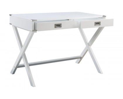 ACME Amenia Console Table - White Finish