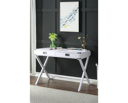 ACME Amenia Console Table - White Finish